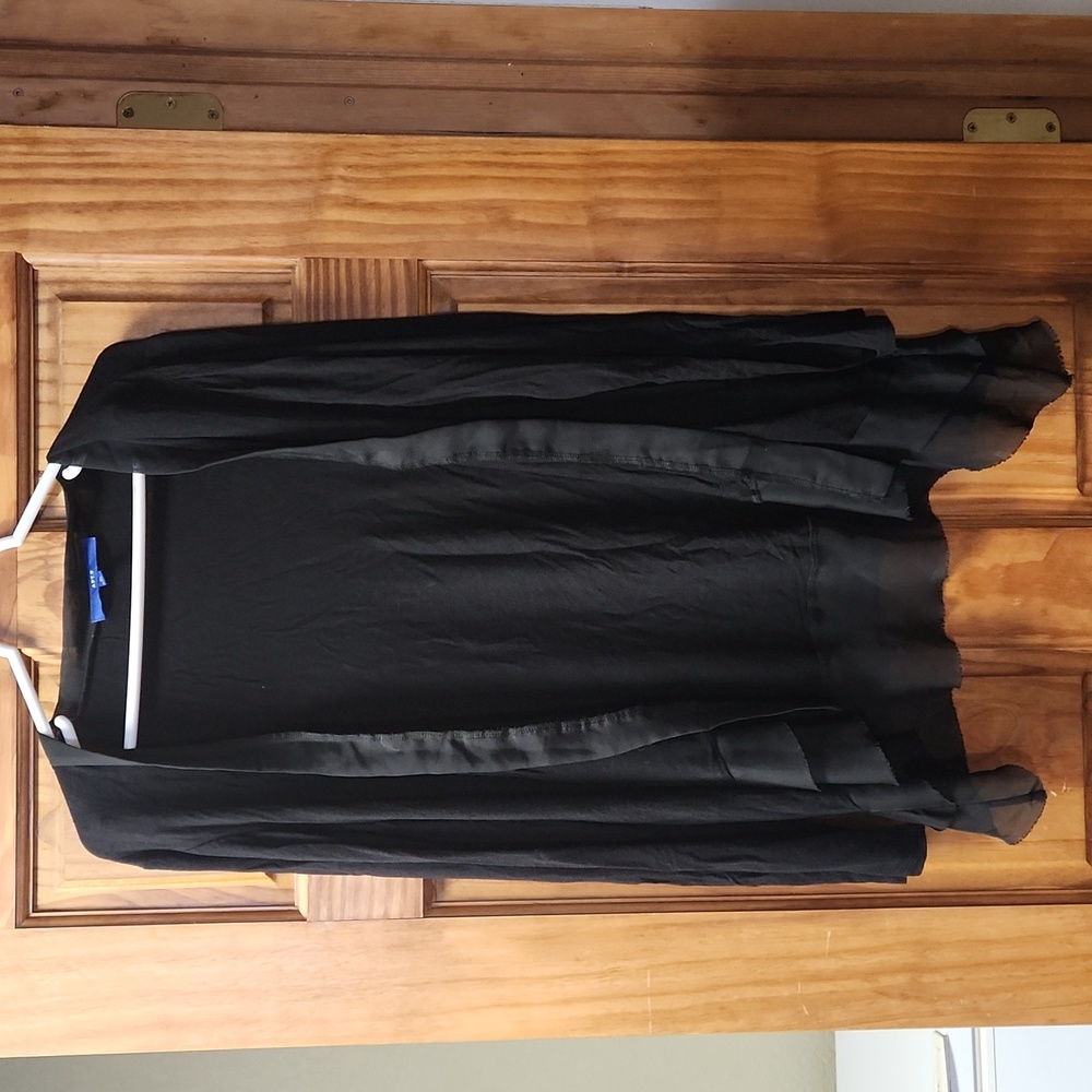 Black Dress Cardigan